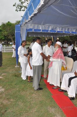 Religious Harmony of SLAF Showcased with Multi Religious Shrine