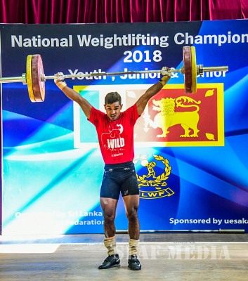 SLAF Women's Weightlifters Senior National Weightlifting Champions 2018