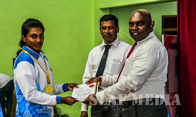 SLAF Women's Weightlifters Senior National Weightlifting Champions 2018