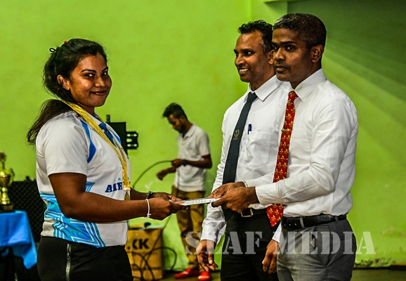 SLAF Women's Weightlifters Senior National Weightlifting Champions 2018