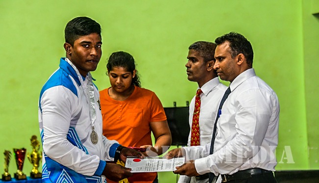 SLAF Women's Weightlifters Senior National Weightlifting Champions 2018
