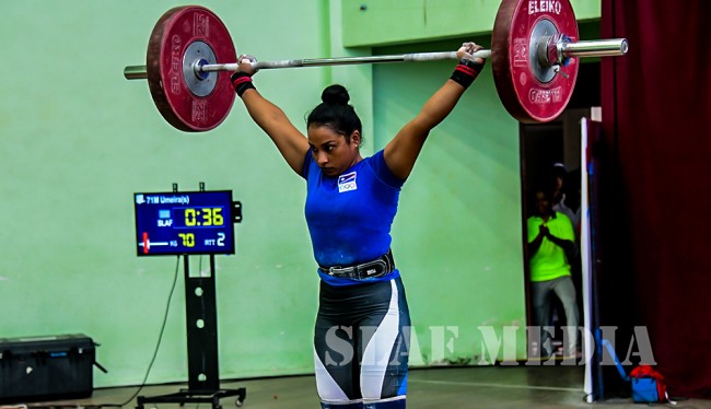 SLAF Women's Weightlifters Senior National Weightlifting Champions 2018