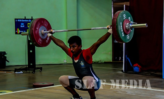 SLAF Women's Weightlifters Senior National Weightlifting Champions 2018