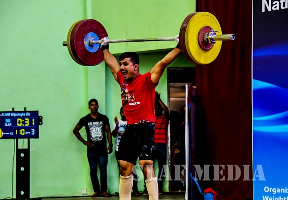 SLAF Women's Weightlifters Senior National Weightlifting Champions 2018