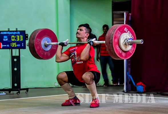 SLAF Women's Weightlifters Senior National Weightlifting Champions 2018