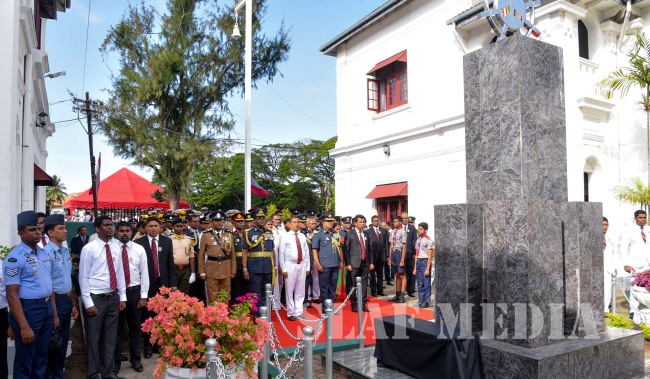 Commander attends the Nalanda Ranaviru Upahara 2018