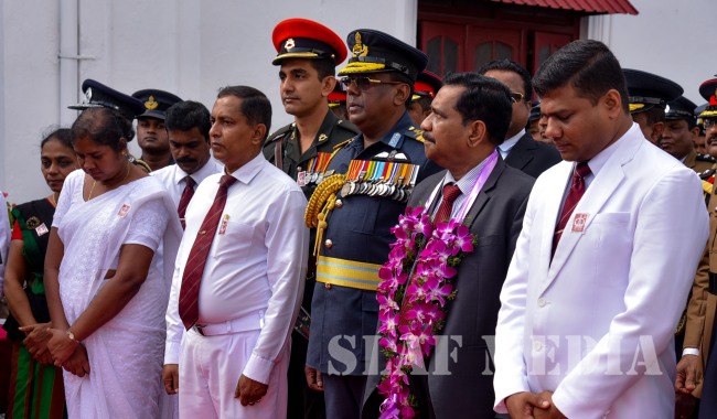 Commander attends the Nalanda Ranaviru Upahara 2018