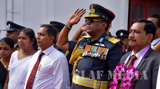 Commander attends the Nalanda Ranaviru Upahara 2018
