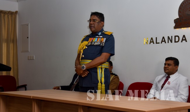 Commander attends the Nalanda Ranaviru Upahara 2018