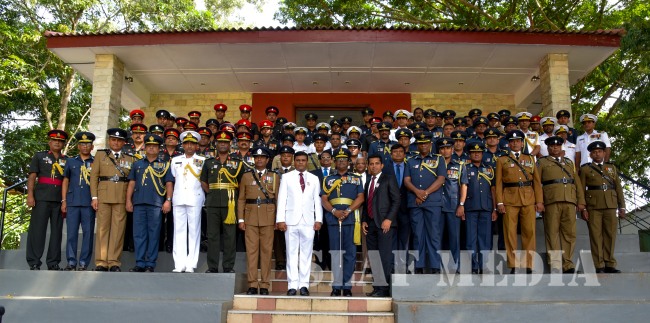 Commander attends the Nalanda Ranaviru Upahara 2018