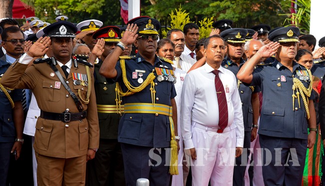 Commander attends the Nalanda Ranaviru Upahara 2018