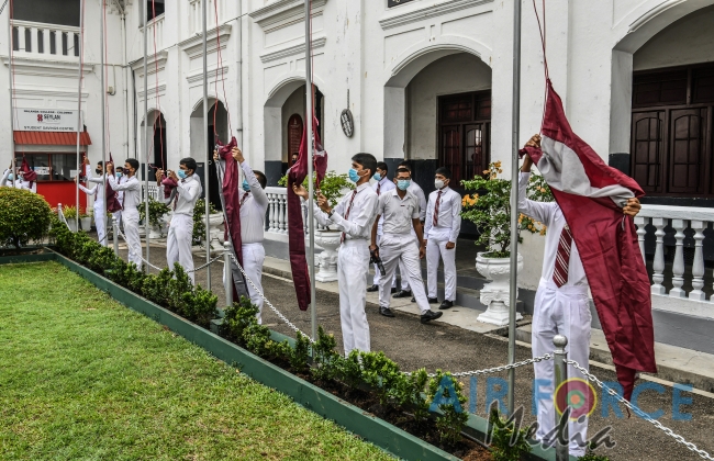 Commander Attends Nalanda Ranaviru Upahara 2020
