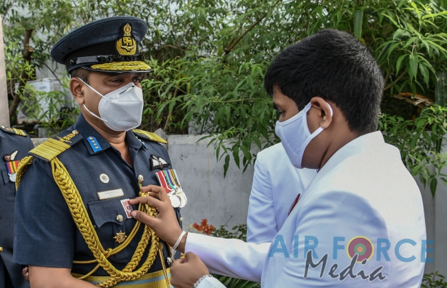 Commander Attends Nalanda Ranaviru Upahara 2020