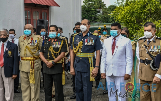 Commander Attends Nalanda Ranaviru Upahara 2020