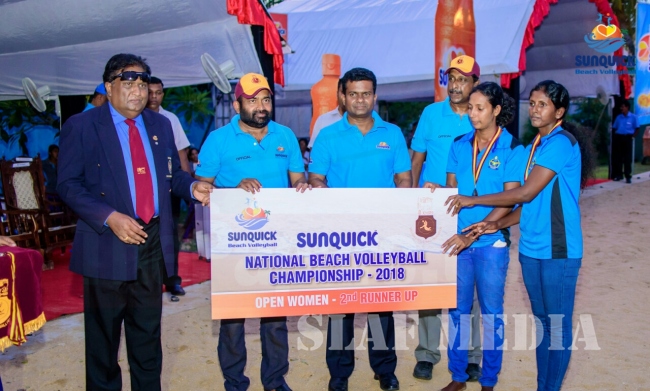 Air Force Men and Women Become Under 21 Champions at National Beach Volleyball Championship 2018