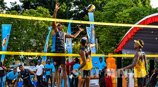 Air Force Men and Women Become Under 21 Champions at National Beach Volleyball Championship 2018