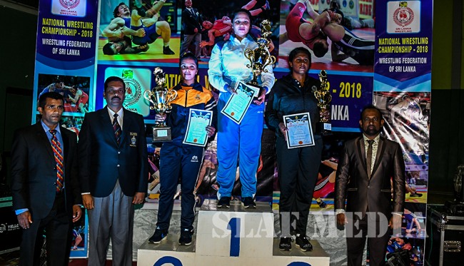SLAF Women’s Team Win Third Consecutive National Wrestling Championship