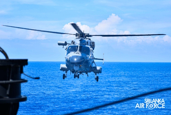 JOINT
SEARCH AND RESCUE ENDEAVOUR WITH SL NAVY AND INDIAN NAVY