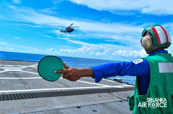 JOINT
SEARCH AND RESCUE ENDEAVOUR WITH SL NAVY AND INDIAN NAVY