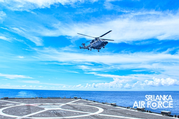 JOINT
SEARCH AND RESCUE ENDEAVOUR WITH SL NAVY AND INDIAN NAVY