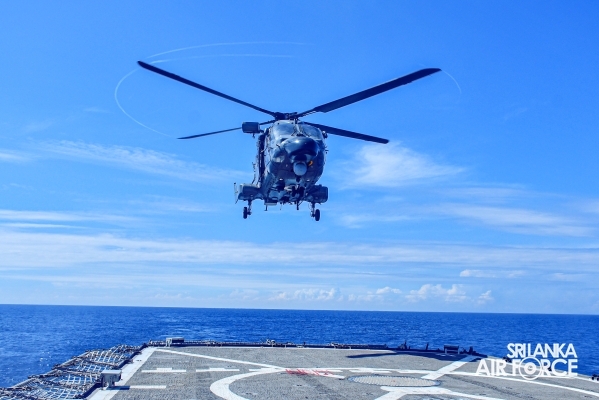 JOINT
SEARCH AND RESCUE ENDEAVOUR WITH SL NAVY AND INDIAN NAVY