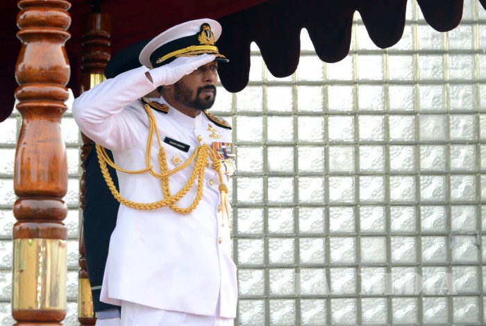 New Navy Commander Calls on the Commander of the Air Force