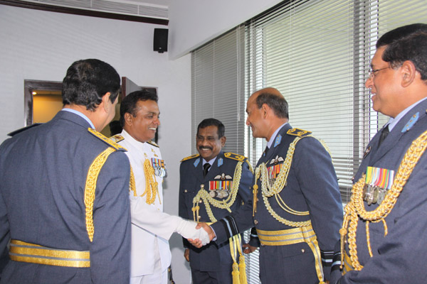 Navy Commander visits CDS