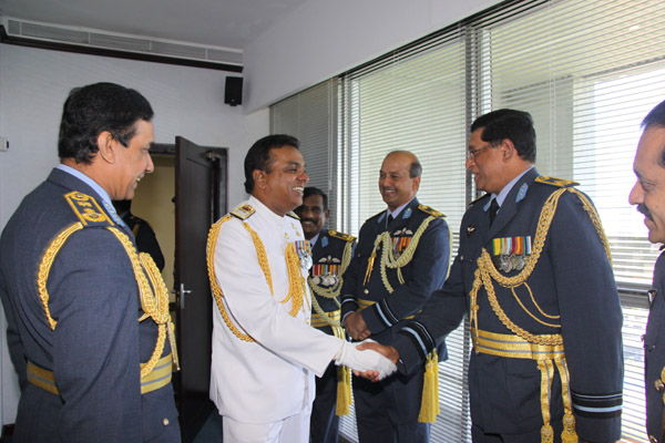 Navy Commander visits CDS