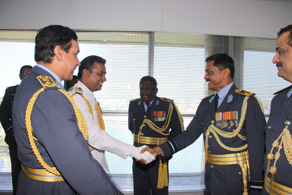 Navy Commander visits CDS
