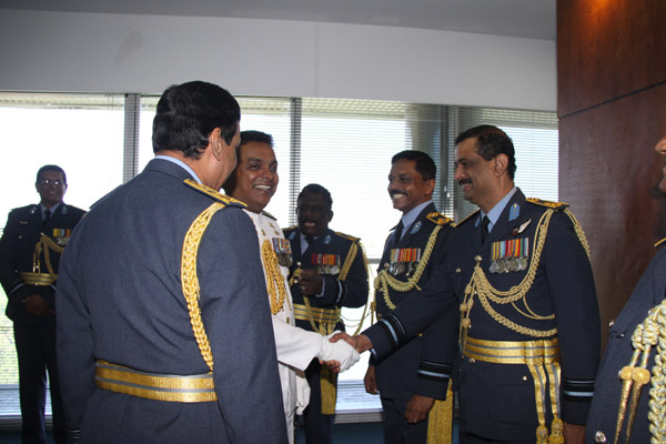 Navy Commander visits CDS