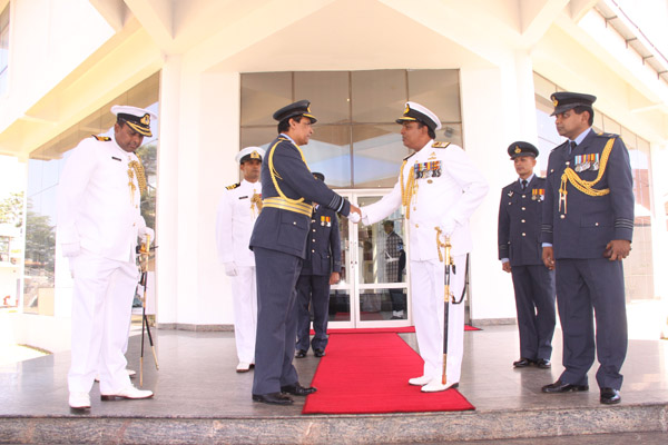 Navy Commander visits CDS
