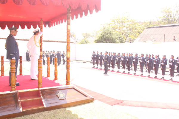 Navy Commander visits CDS