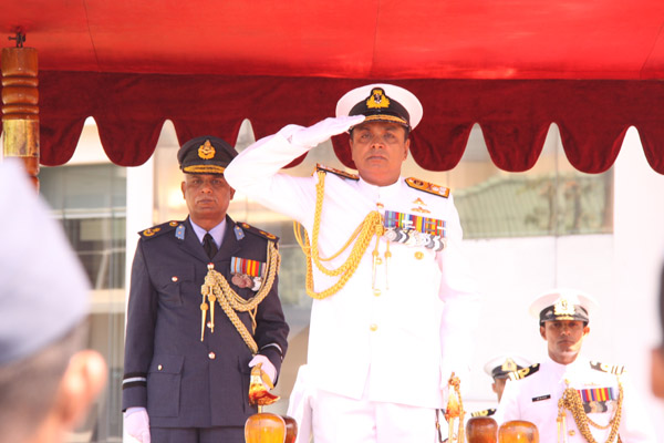 Navy Commander visits CDS