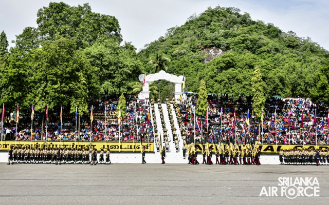COMMANDER
OF THE AIR FORCE HONOURS ANANDA COLLEGE CADET PLATOON ACHIEVEMENTS AT
NCC CEREMONY