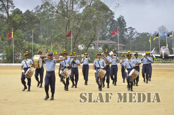 Annual Assessment Camp of Air Wing (Boys) Cadets NCC at SLAF CTS Dla