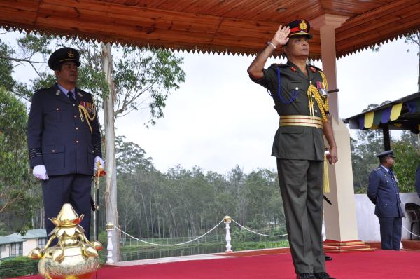 Passing Out Parade of Annual Assessment Camp of
NCC Air Wing Cadets (Girls) Held at The Combat
Training School Diyatalawa
