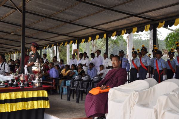 Passing
Out Parade of Annual Assessment Camp of NCC Air
Wing Cadets (Girls) Held at The Combat Training School
Diyatalawa