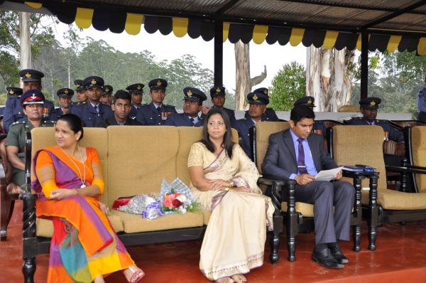 Passing Out Parade of Annual Assessment Camp of
NCC Air Wing Cadets (Girls) Held at The Combat
Training School Diyatalawa