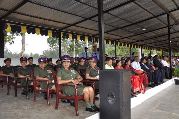 Passing Out Parade of Annual Assessment Camp of
NCC Air Wing Cadets (Girls) Held at The Combat
Training School Diyatalawa