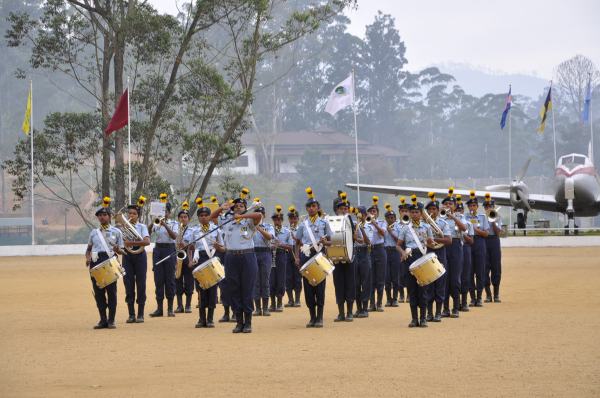 Passing Out Parade of Annual Assessment Camp of
NCC Air Wing Cadets (Girls) Held at The Combat
Training School Diyatalawa
