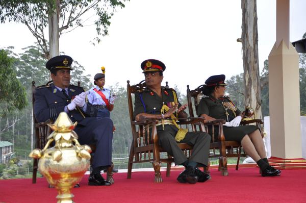 Passing Out Parade of Annual Assessment Camp of
NCC Air Wing Cadets (Girls) Held at The Combat
Training School Diyatalawa