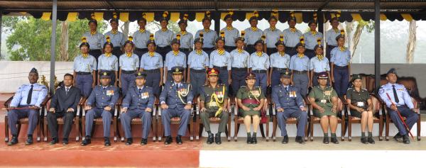 Passing Out Parade of Annual Assessment Camp of
NCC Air Wing Cadets (Girls) Held at The Combat
Training School Diyatalawa