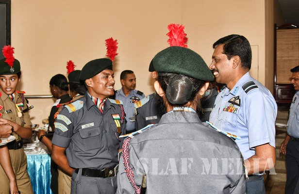 Foreign Cadet Delegation visits SLAF