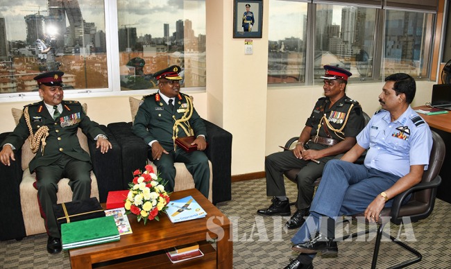 Foreign Cadet Delegation visits SLAF