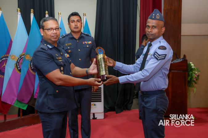 CERTIFICATE AWARDING CEREMONY OF NO. 25 ENGLISH MEDIUM AND NO. 96 SINHALA MEDIUM NON-COMMISSIONED OFFICERS' MANAGEMENT COURSES