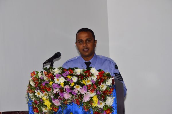 The Certificate
Awarding Ceremony of the No 59 Non Commissioned Officers’ Management
Course
