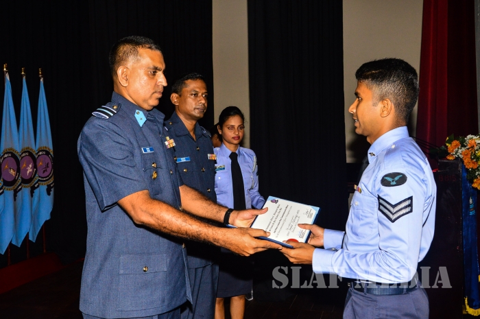 The certificate Awarding Ceremony of the No. 64th NCOs' course