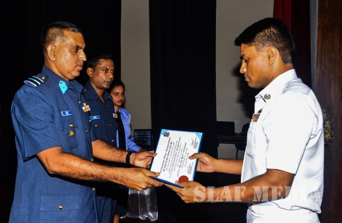 The certificate Awarding Ceremony of the No. 64th NCOs' course