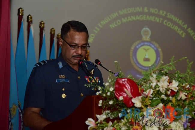 Certificate Awarding Ceremony Non Commissioned Officers’ Management Courses