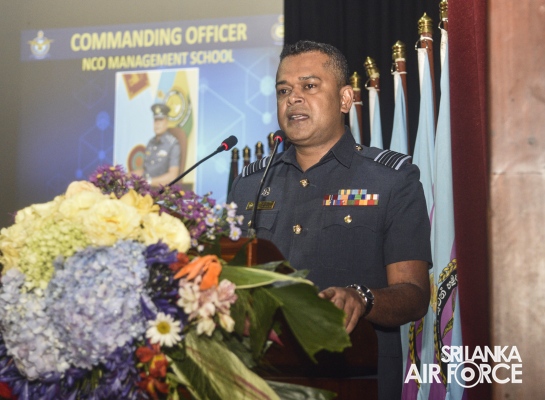 CERTIFICATE AWARDING CEREMONY OF NO. 21 ENGLISH MEDIUM AND NO. 92
SINHALA MEDIUM NON-COMMISSIONED OFFICERS’ MANAGEMENT COURSES